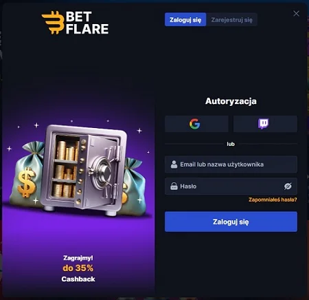betflare-casino-logowanie
